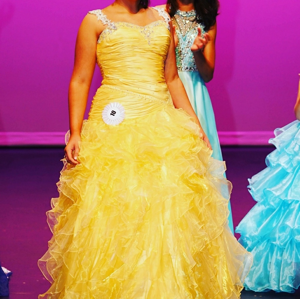 Pageant, prom dress